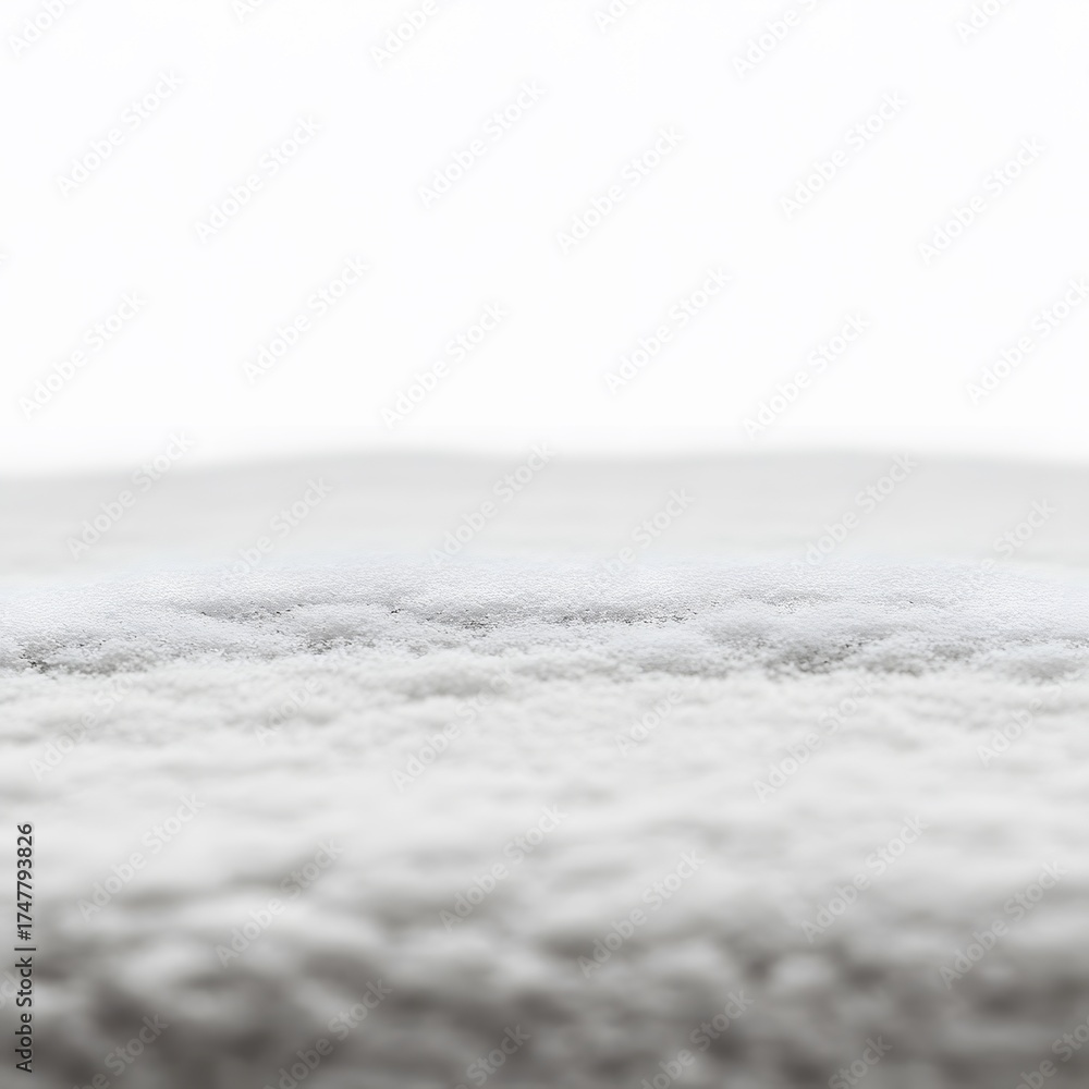 Obraz premium Close Up Snowy Surface Winter Background Texture