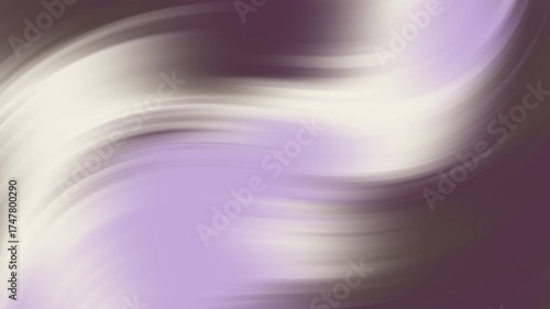 Abstract swirls of purple, white, and brown light create a dynamic background