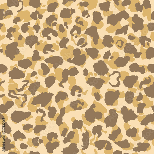 Jaguar or leopard skin patt...