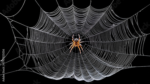 Spider Web with Spider