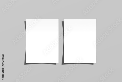 A4 Flyer Blank Mockup
