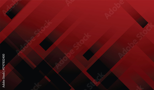 Gradient of blue and green vibrant composition of contemporary rectangular shapes in stylish background of abstract technology design