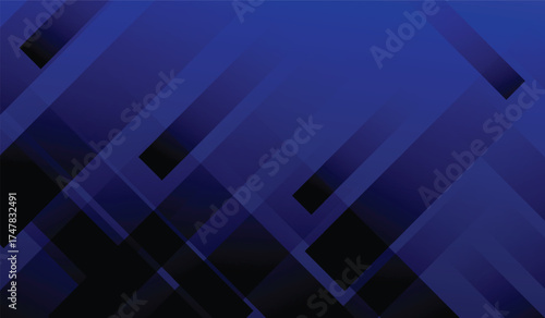 Gradient of blue and green vibrant composition of contemporary rectangular shapes in stylish background of abstract technology design