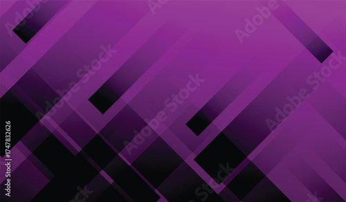Gradient of blue and green vibrant composition of contemporary rectangular shapes in stylish background of abstract technology design