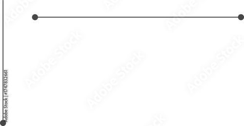 Modern simple title bar text box callout tech line texbox frame, border. Templates, modern banners of lower third. Vector illustration