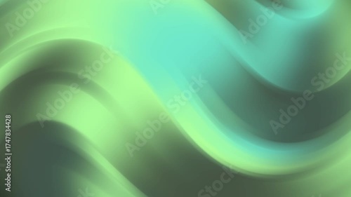 Green and black abstract diagonal lines background