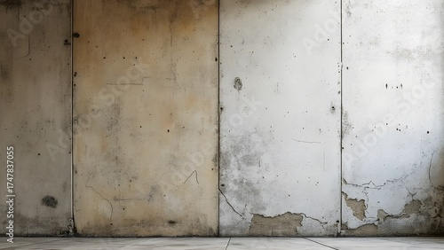 Grunge Concrete Wall Texture Background Interior Design