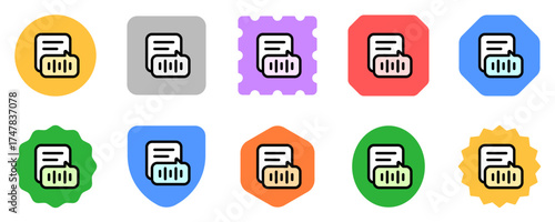Editable text-to-speech vector icon. Part of a big icon set family. Perfect for web and app interfaces, presentations, infographics, etc