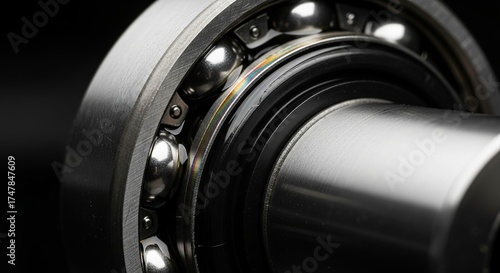 Ball bearing metal steel engineering mechanical industry machine automotive precision technology equipment maintenance repair part
