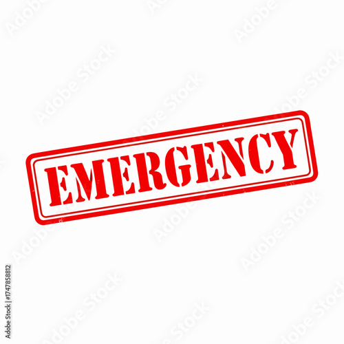  Red Stamp Emergency grange