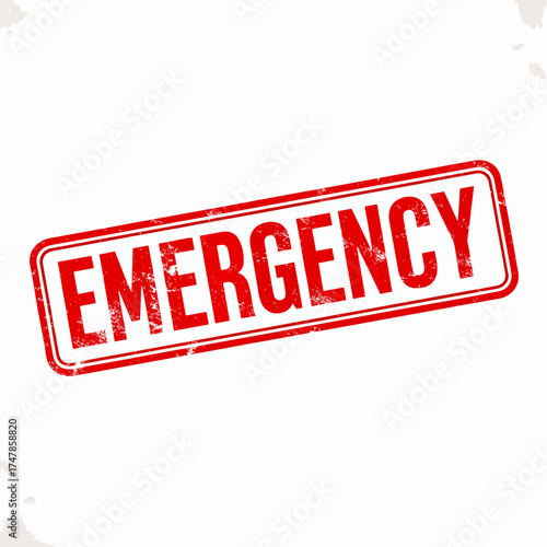  Red Stamp Emergency grange