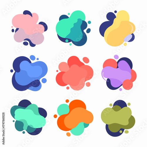 Bright splashes of color bring energy, creativity, and playful artistic expression