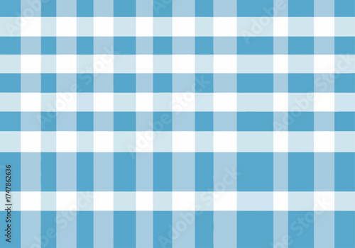 blue plaid fabric