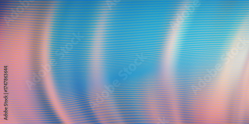 Pink blue clouds at sunset, cloudy air, flying in the sky, landscape sky at dawn. 3d render,vector illustration design.