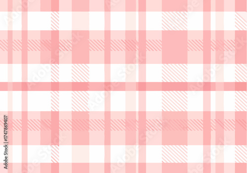 Pink gingham background