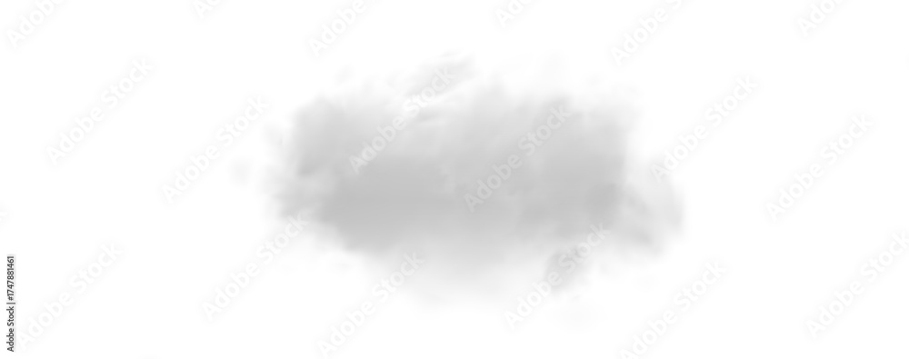 Fototapeta premium PNG fog texture isolated on transparent background. Steam special effect. Realistic fire smoke or mist