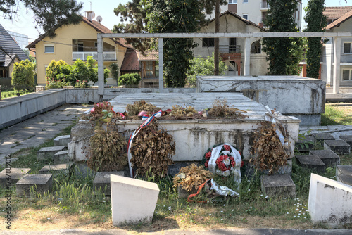 Bosnia and Herzegovina, Brčko, Kolobara: Partisan Memorial Cemetery – ossuarium