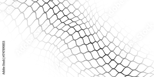 Mesh texture for fishing nets. Grunge pattern for sportswear or soccer goal, volleyball net, basketball hoop, hockey, athletics.