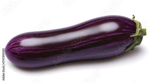 Wallpaper Mural Striped Eggplant Vegetable Closeup Studio Shot Torontodigital.ca