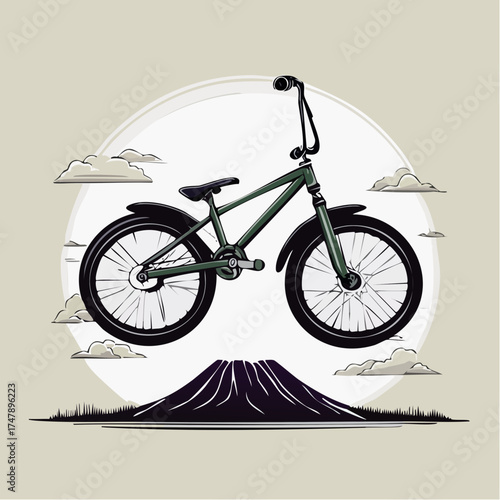 bmx with a mountan