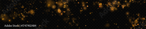Christmas glowing bokeh confetti light and glitter texture overlay for your design.