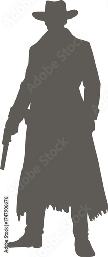 Gunslinger westen man