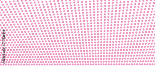 background with pink colored abstract dotted pattern	
