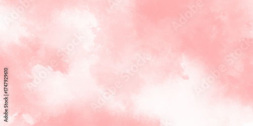 Abstract watercolor background in shades of red and white ideal for modern design projects and artistic applications. Cloudy snoke color explosion dust grain texture abstract sky watercolor vintage dg