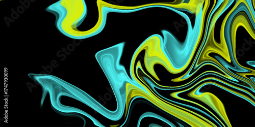 Abstract background with pixel noise artifacts. Glitched old-school screen with digital data moshing VHS effect.Color gradient, Ai Generate. Abstract blue, white and chocolate fluid holographic liquid