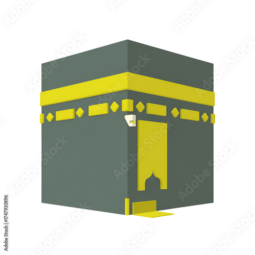 yellow plastic box