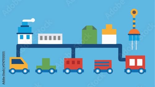 A timeline graphic illustrating the evolution of manufacturing processes from traditional ods to modern automated systems.
