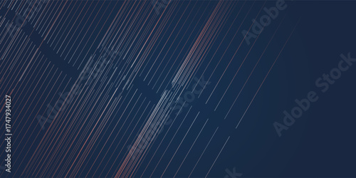 Abstract vector with diagonal wavy lines on a dark background. Lines shift from white to warm orange-brown, then back to white, creating a flowing and rhythmic visual transition.