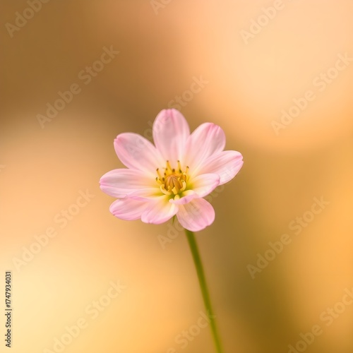 Close up of a pink flower. 