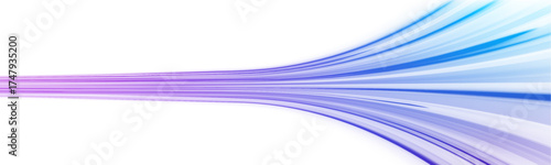 Purple glowing stripes form parallel beams, symbolizing fast data exchange. The motion is smooth and controlled. Ideal for IT and communication designs. PNG