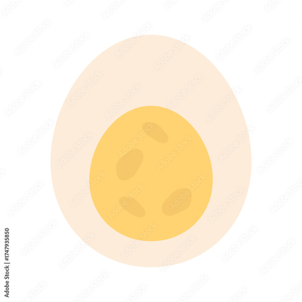 Fototapeta premium おでん たまご イラスト