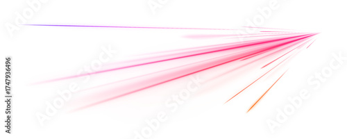 High-speed neon swirl waves with radiant light trails. Futuristic energy tunnel effect. Abstract glowing arcs in purple and pink gradients. PNG