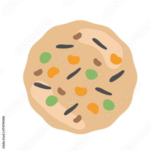 おでん　がんもどき　イラスト