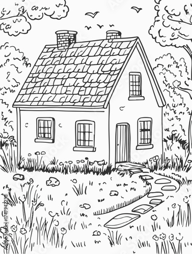 Aus der Serie: Malbuch, hygge, coloring, page, arbeitsblatt, grundschule, kids, painting, malbuch, malseite, printable, mandala, katze, ferien, urlaub, abstrakt, erholung, erwachsene, doodle, 