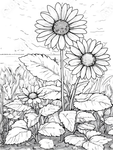 Aus der Serie: Malbuch, hygge, coloring, page, arbeitsblatt, grundschule, kids, painting, malbuch, malseite, printable, mandala, katze, ferien, urlaub, abstrakt, erholung, erwachsene, doodle, 