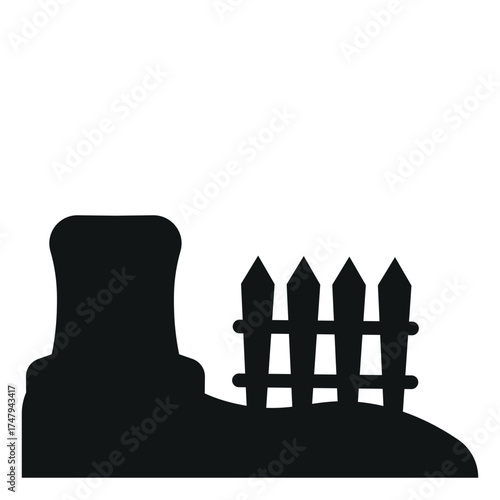 Halloween Gravestone Corner