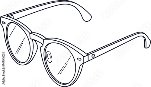 vector black sunglasses