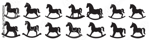 rocking horse silhouette