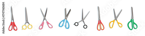  scissors vector illustration