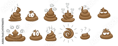 Poop vector illustration