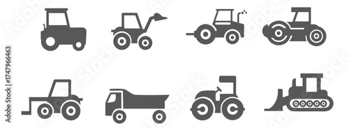 Road Roller Vector illustration
