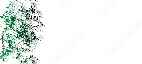 green abstract background