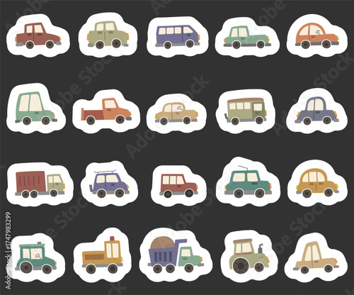 Transport set in scandinavian style