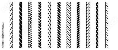  repeating rope set seamless hemp cord line collection 