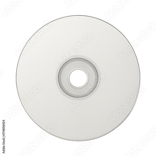 PNG Blank CD disc isolated image
