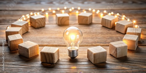 Wooden blocks featuring the SMART acronym